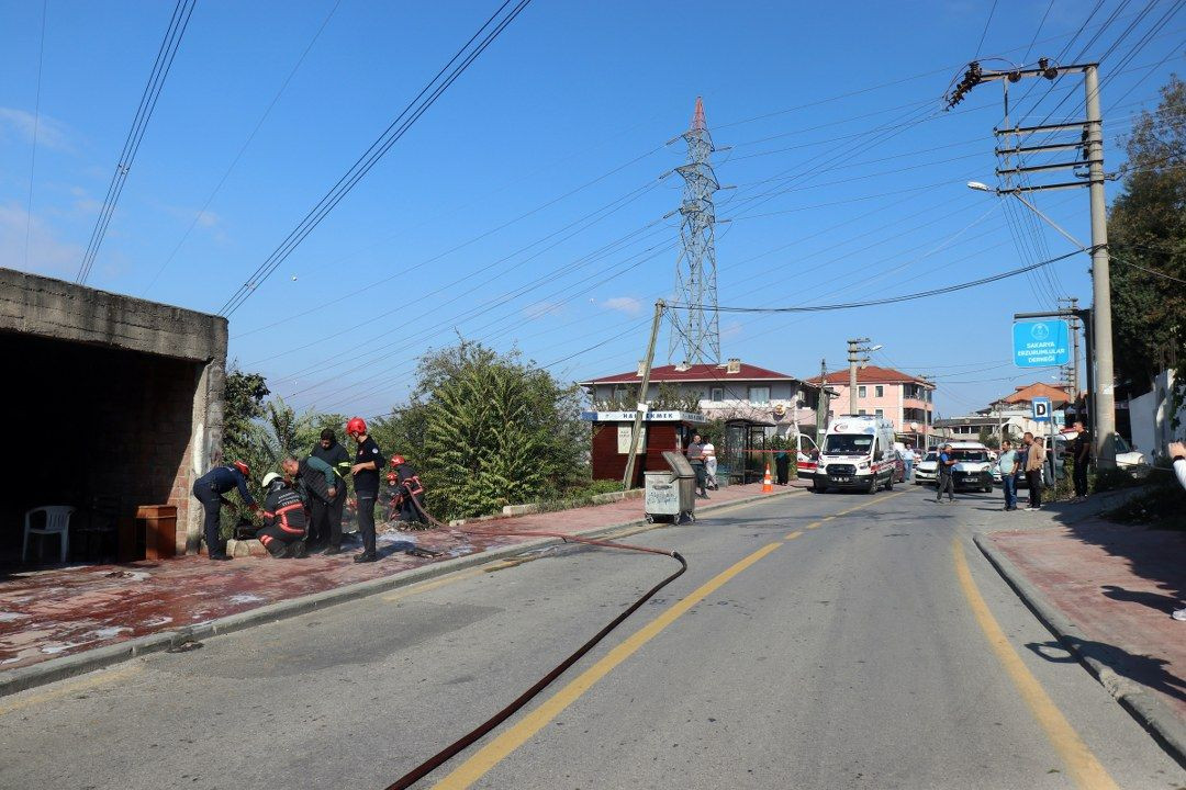 Sakarya' da  çıkan yangın doğalgaz borusunu patlattı - Sayfa 4