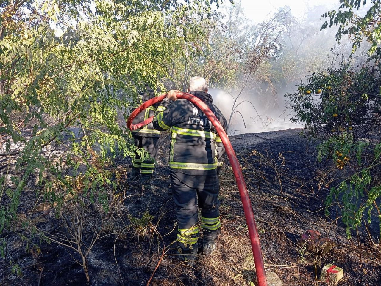 Hatay'da bahçe yangını söndürüldü - Sayfa 2