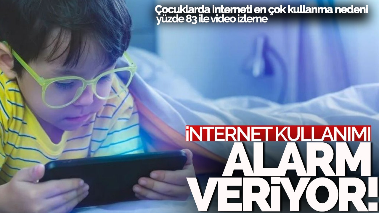 Çocuklarda internet kullanımı alarm veriyor! Yarım saatte bir telefonlarına bakıyorlar