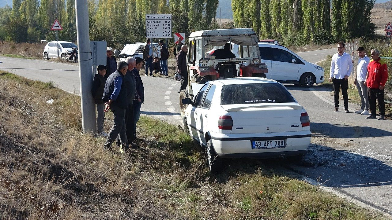 Kütahya'da trafik kazası 4 yaralı - Sayfa 3