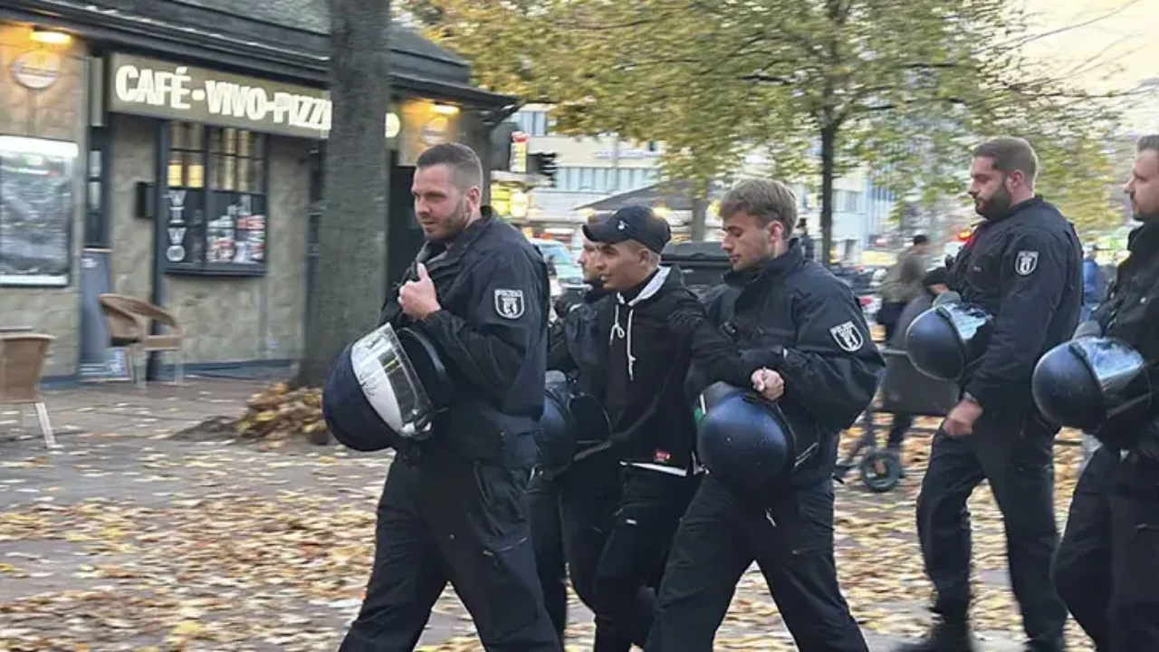 Almanya'da Filistin Protestosuna Sert Müdahale! Çok Sayıda Gözaltı Var