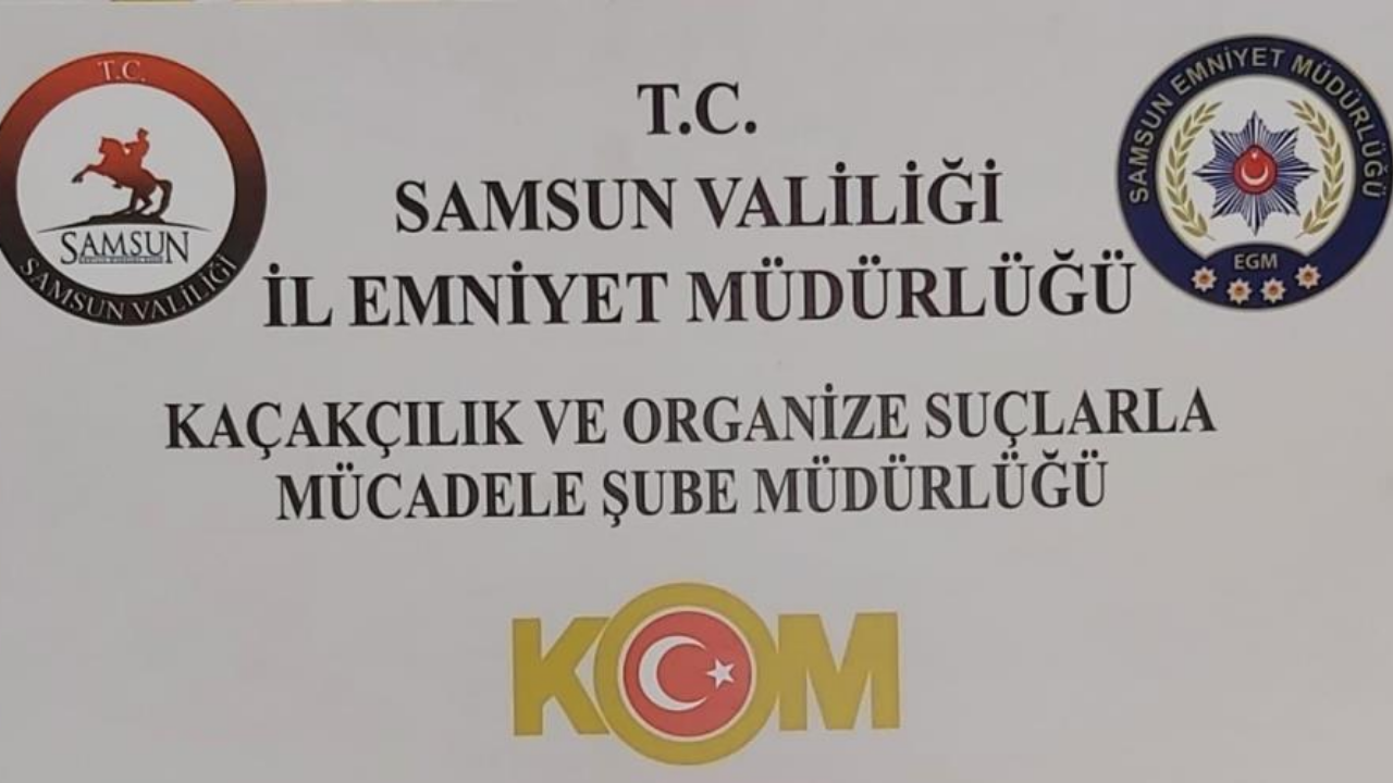 Samsun'da Kaçak Tütün ve Telefon Operasyonunda 9 Gözaltı