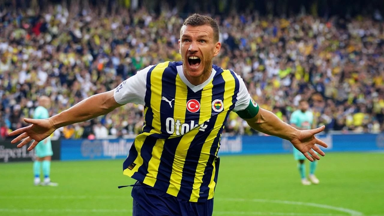 Fenerbahçe’nin Tecrübeli Forveti Edin Dzeko Gol Serisine Döndü