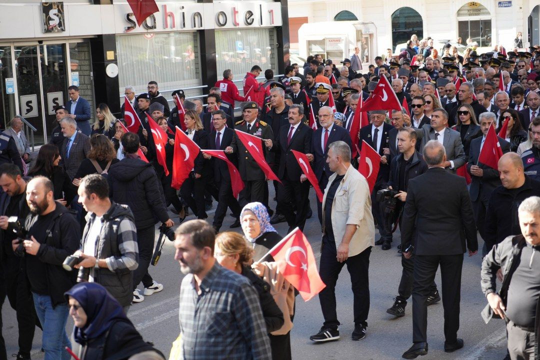 Samsun'da 'Cumhuriyet' yürüyüşü düzenlendi - Sayfa 3