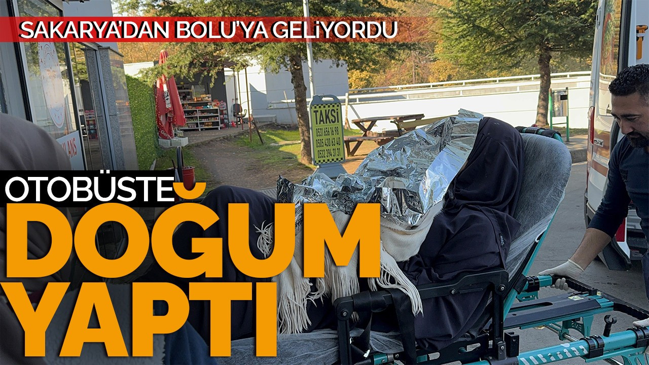 Otobüste Doğum Yaptı!