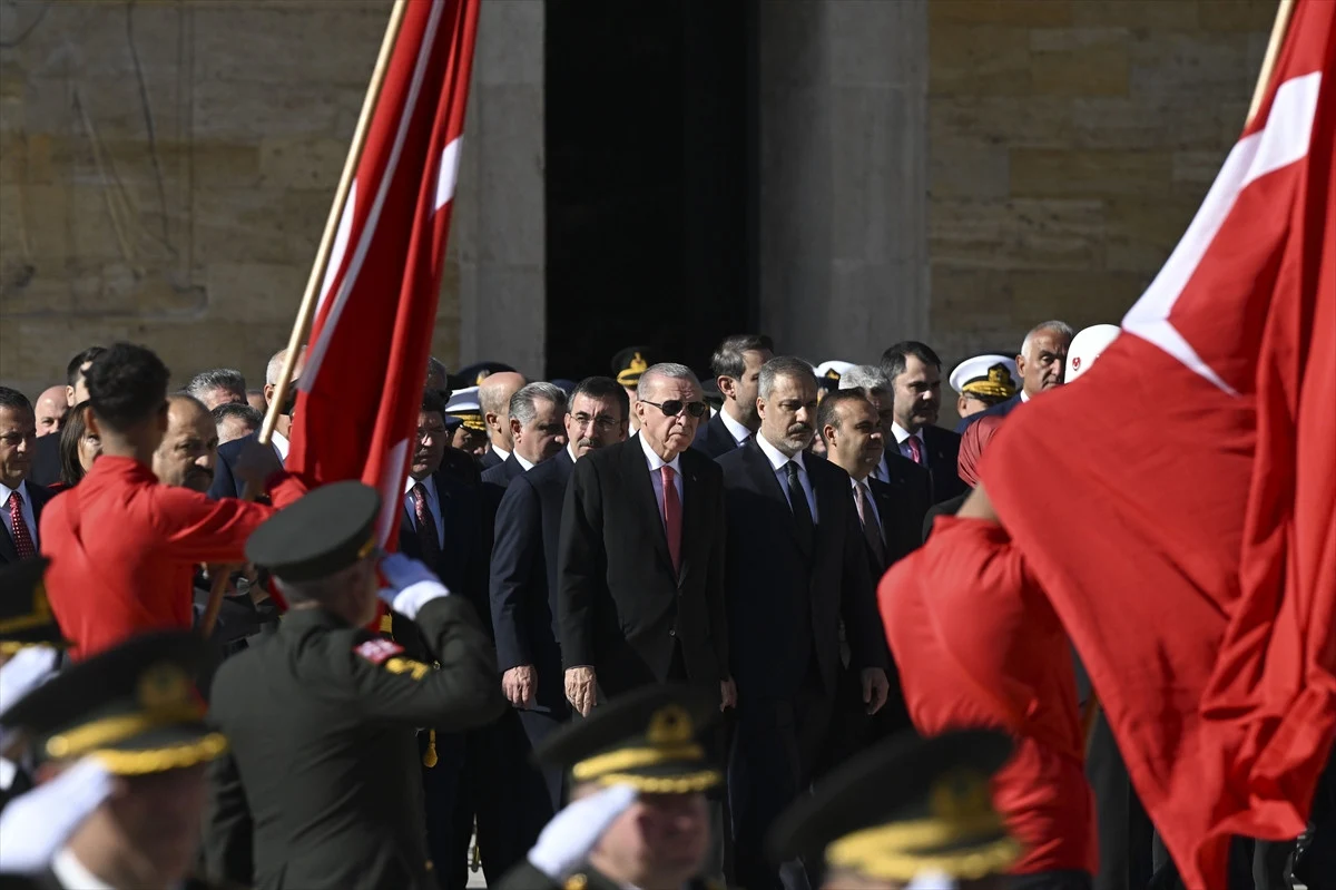 Cumhuriyet Bayramı Töreni Anıtkabir'de Gerçekleştirildi - Sayfa 1