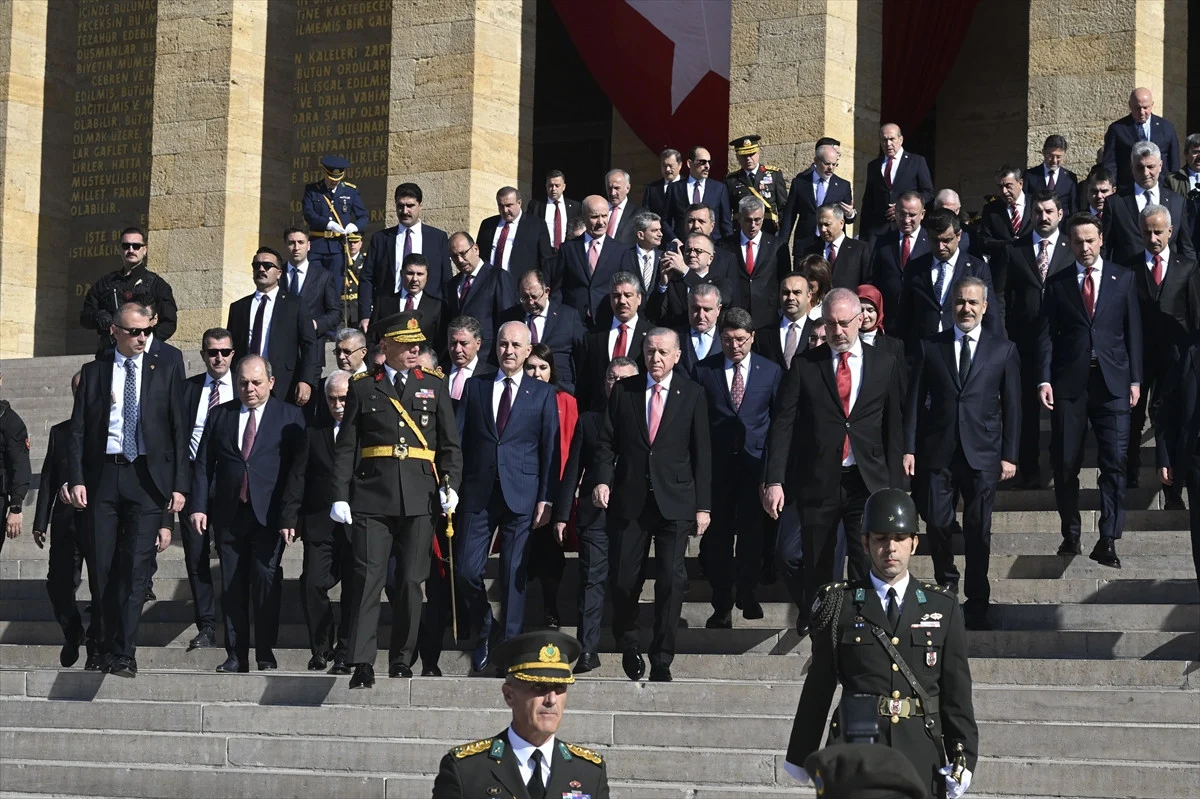 Cumhuriyet Bayramı Töreni Anıtkabir'de Gerçekleştirildi - Sayfa 2