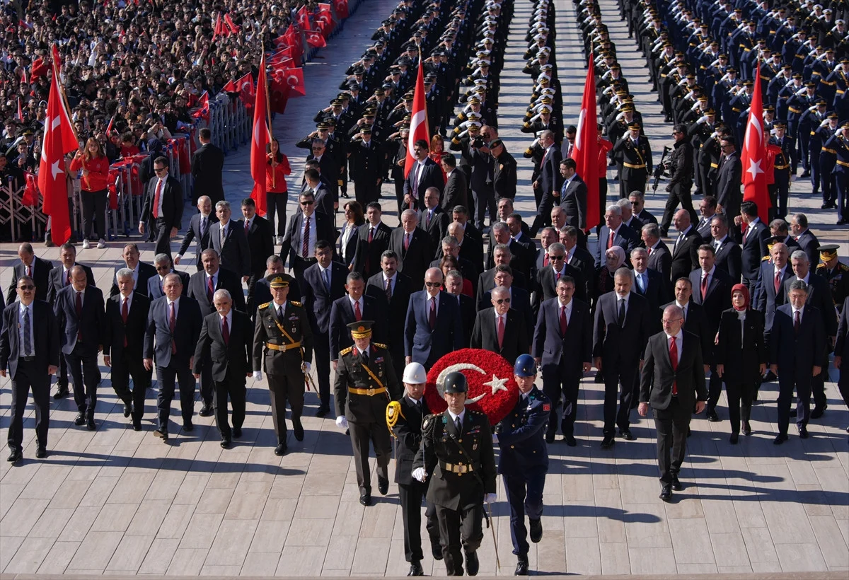 Cumhuriyet Bayramı Töreni Anıtkabir'de Gerçekleştirildi - Sayfa 4