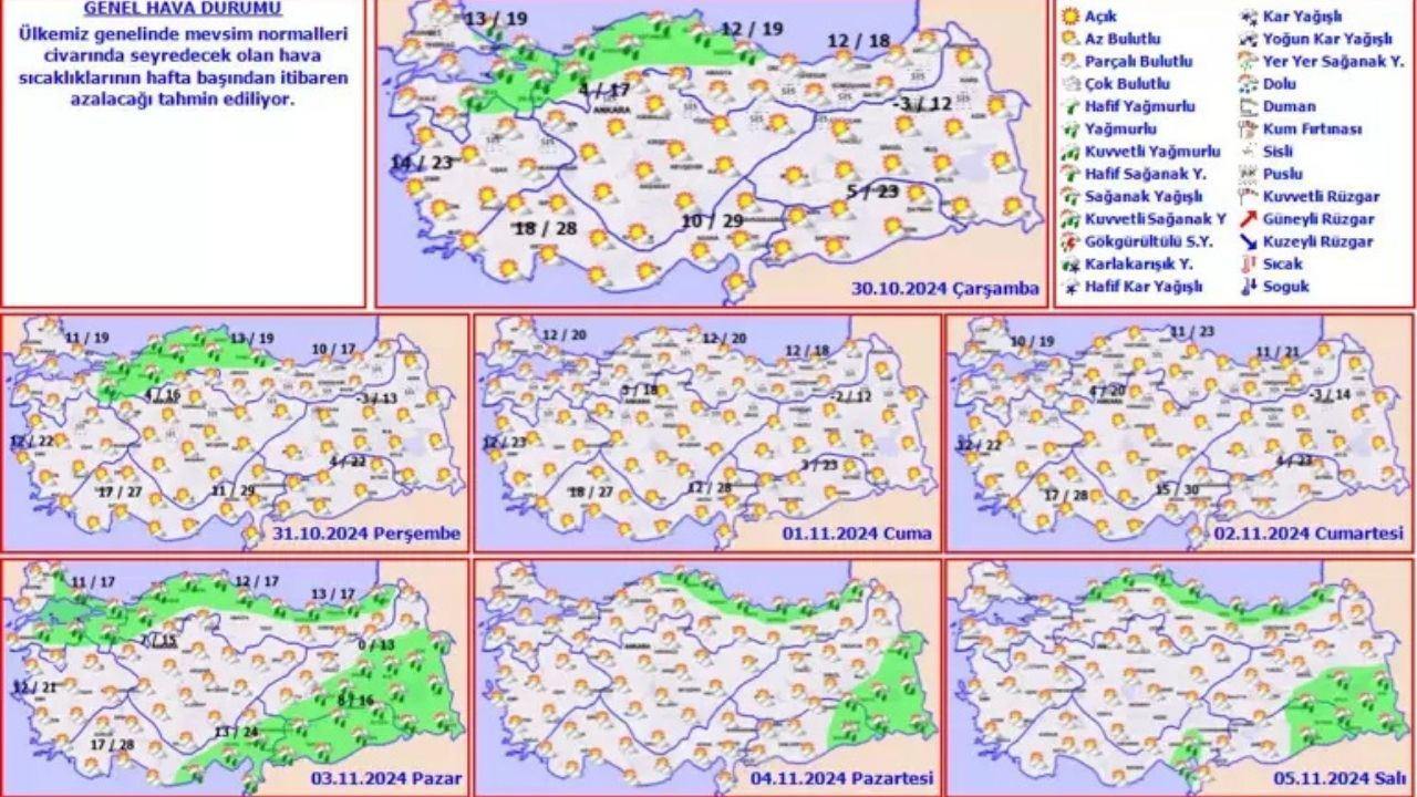 Son dakika… Meteoroloji uyardı! Sıcaklıklar düşüyor, kar geliyor - Sayfa 2