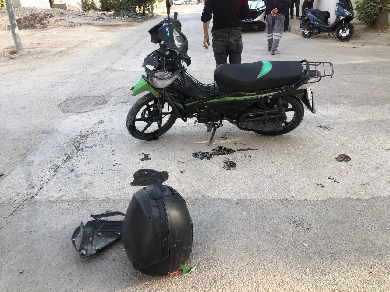 Adıyaman'da Motosiklet ve Otomobil Çarpıştı: 1 Yaralı - Sayfa 1