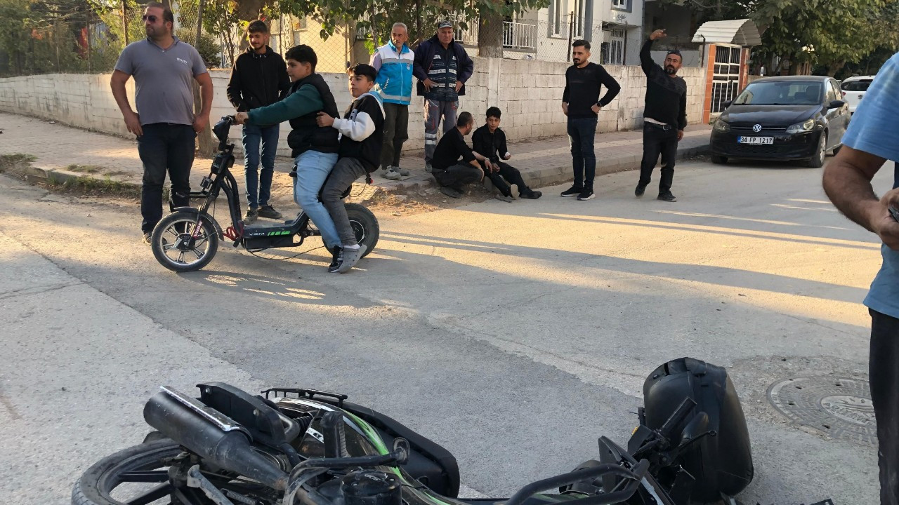 Adıyaman'da Motosiklet ve Otomobil Çarpıştı: 1 Yaralı