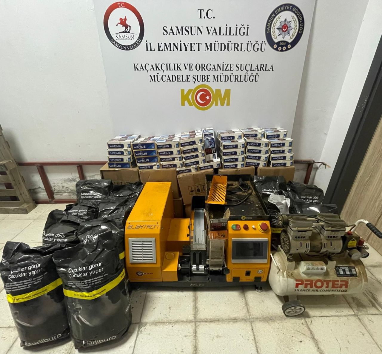 Samsun'da 20 Bin Makaron ve 65 Kilo Kaçak Tütün Ele Geçirildi - Sayfa 4