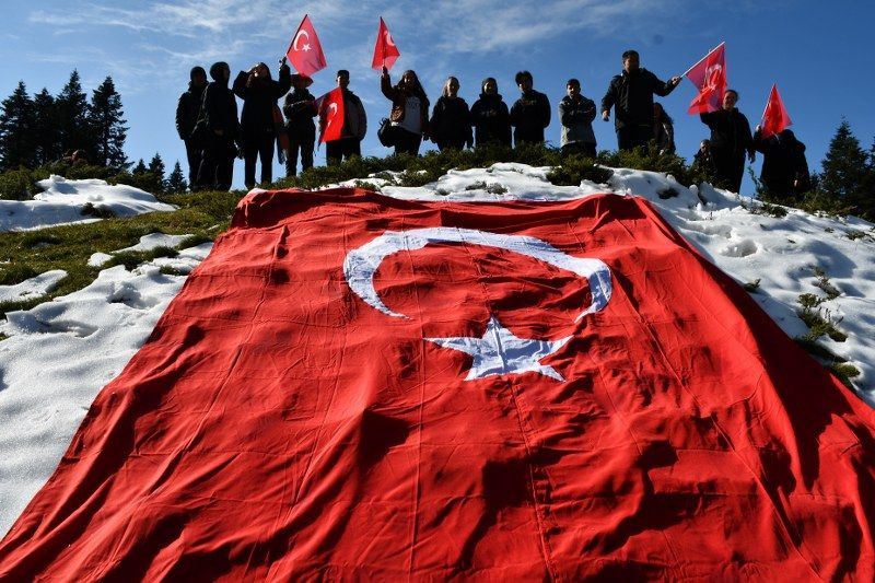 Cumhuriyet'in 101. yılını Ilgaz Dağı'nın zirvesinde kutladılar - Sayfa 6