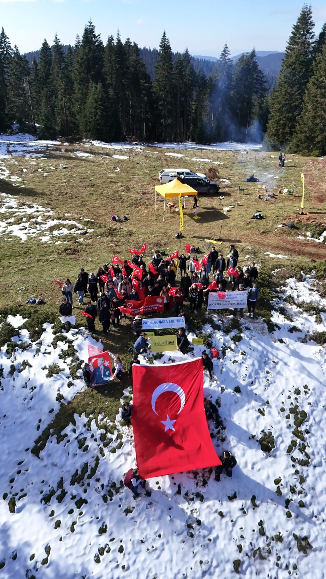 Cumhuriyet'in 101. yılını Ilgaz Dağı'nın zirvesinde kutladılar - Sayfa 2