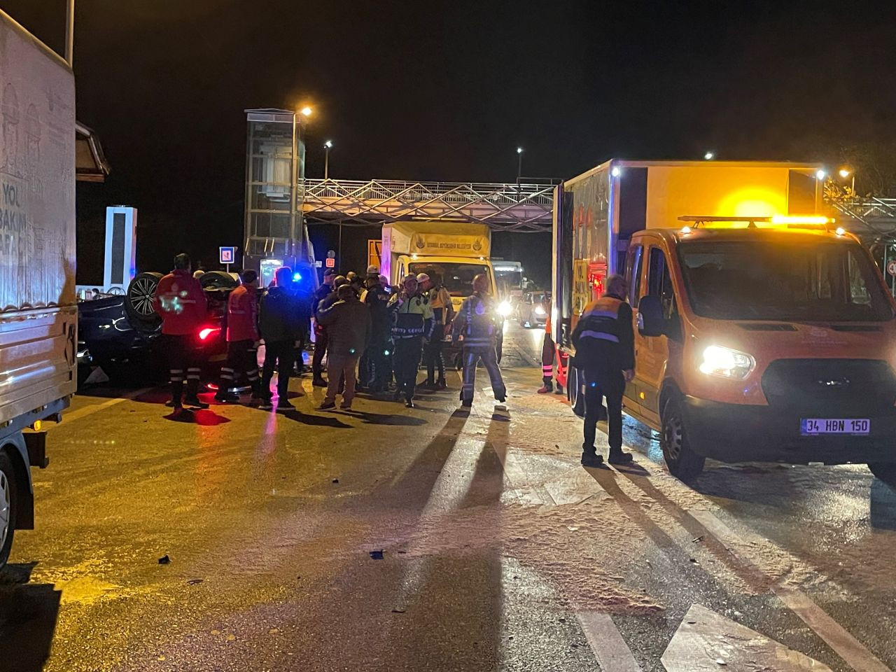 Bakırköy'de Zincirleme Trafik Kazası: 4 Yaralı - Sayfa 1