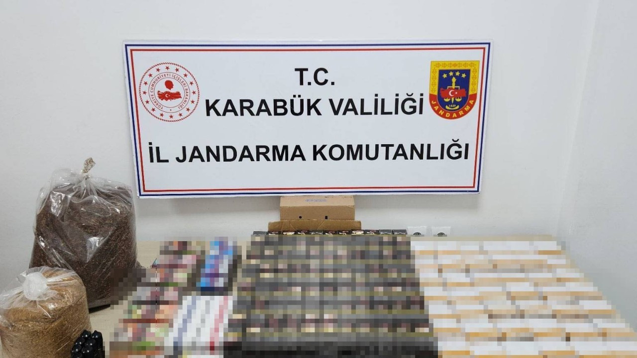 Karabük'te Jandarmadan Kaçakçılık Operasyonu: 2 Gözaltı