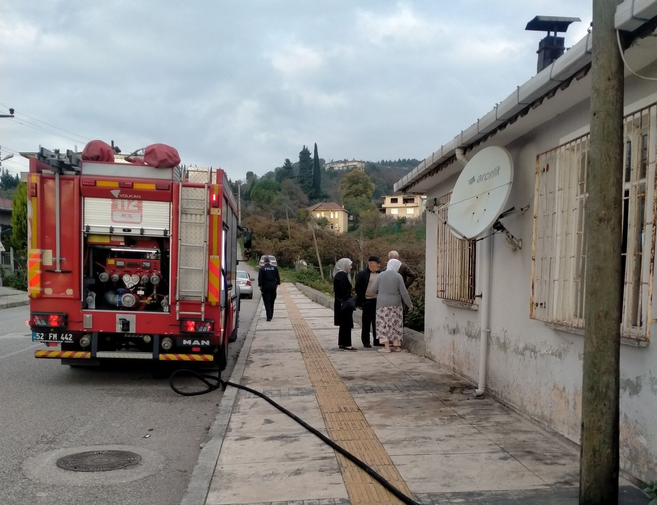 Ordu Ünye’de 2 Katlı Evde Çıkan Yangın Korkuttu - Sayfa 6