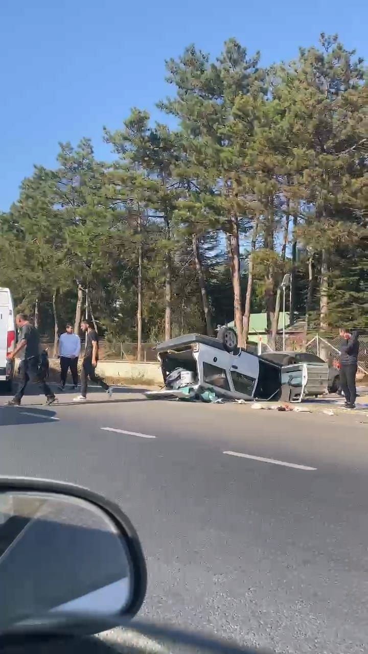 Bursa'da takla atan araçtan sağ çıktı - Sayfa 2