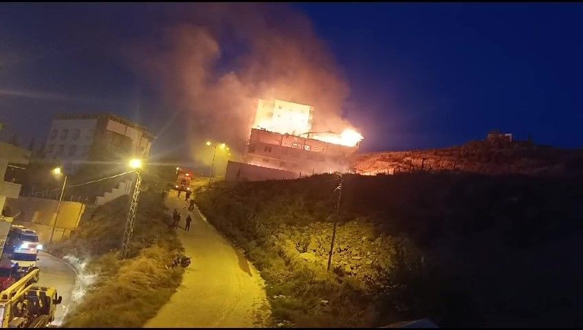 Hatay'da İnşaat Halindeki Bina Alev Alev Yandı - Sayfa 3