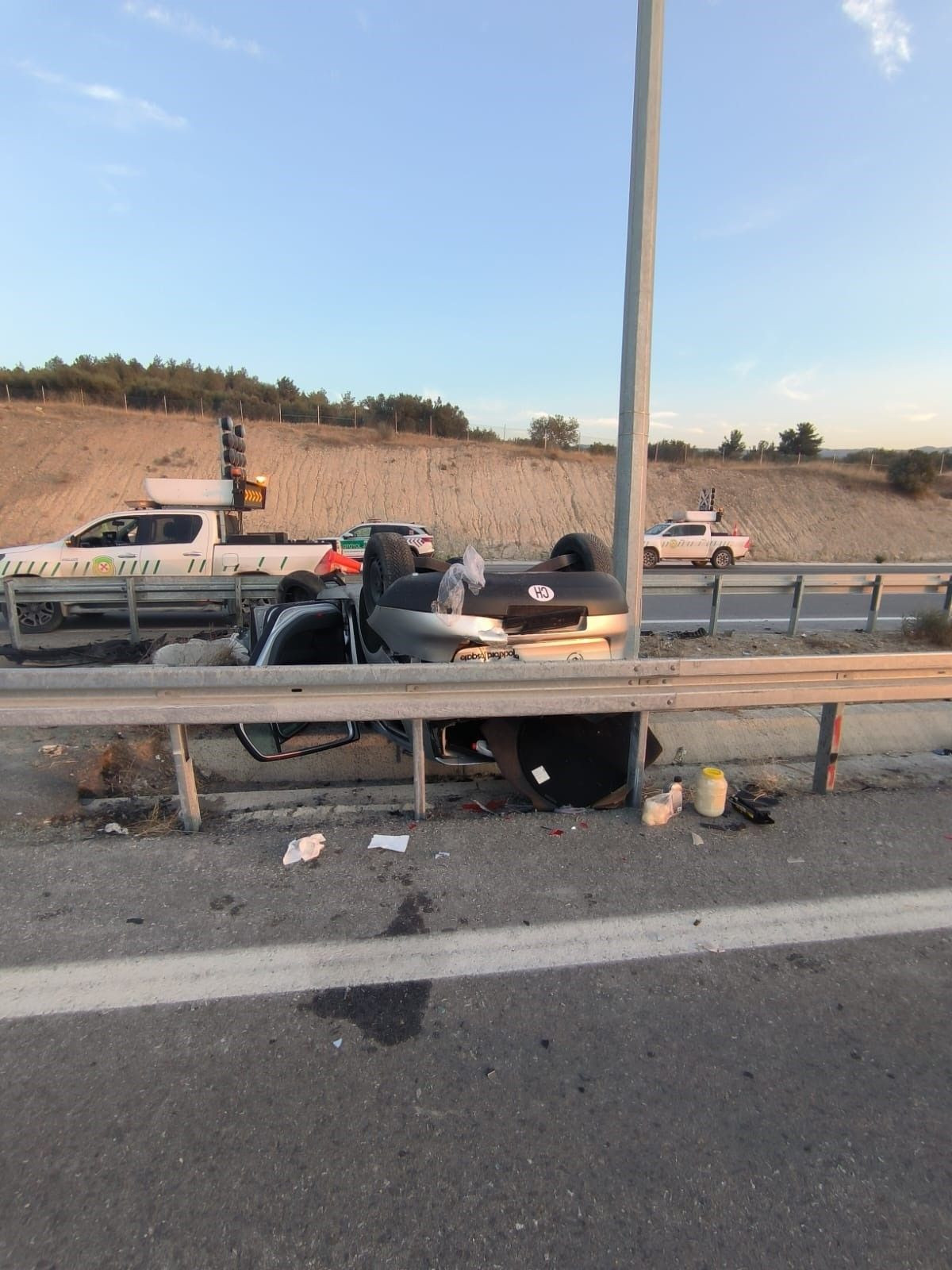 Aydın-Denizli Otoyolunda Takla Atan Araçta 3 Yaralı - Sayfa 2