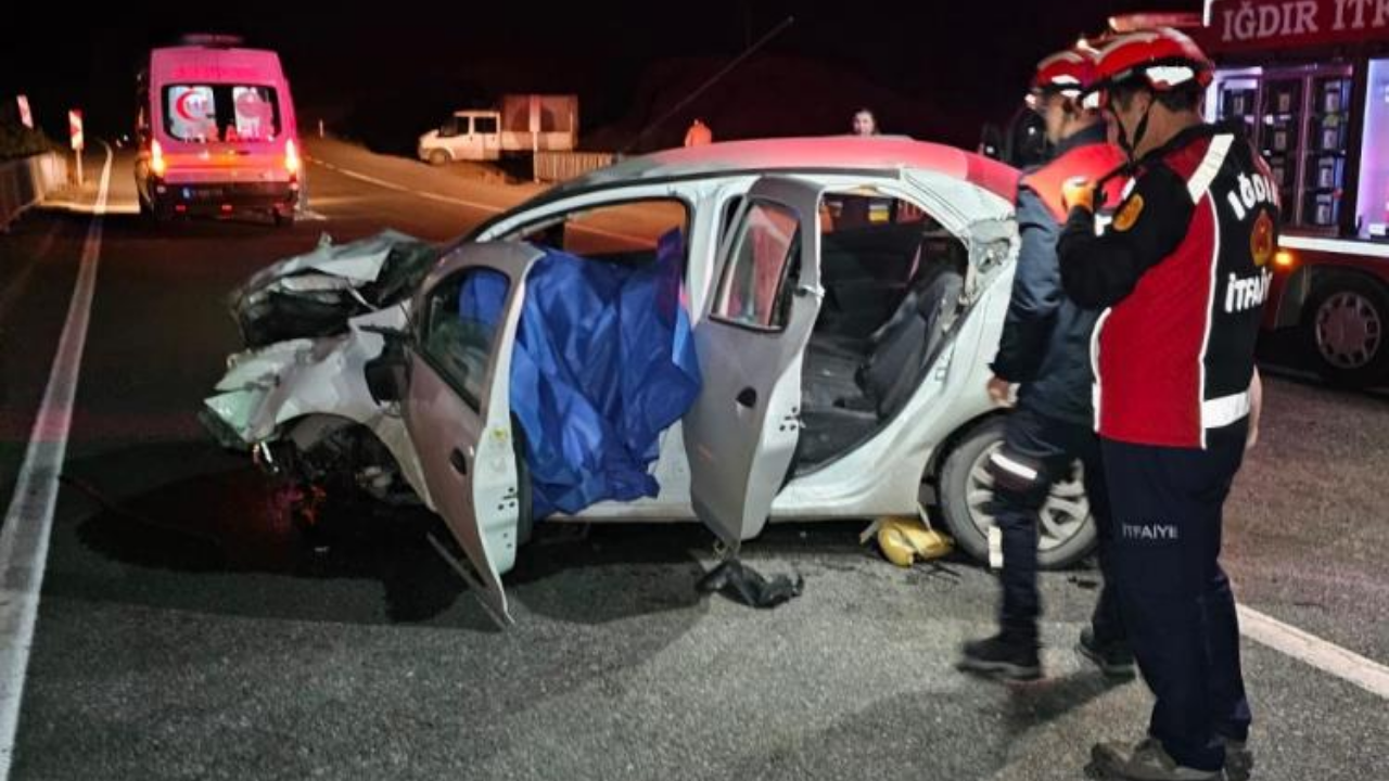 Iğdır’da Feci Kaza: 1 Ölü, 2 Yaralı