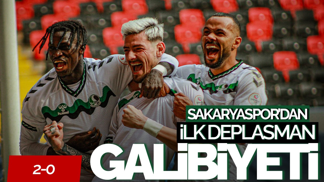 Sakaryaspor, Yeni Malatyaspor'u Deplasmanda 2-0 Mağlup Etti