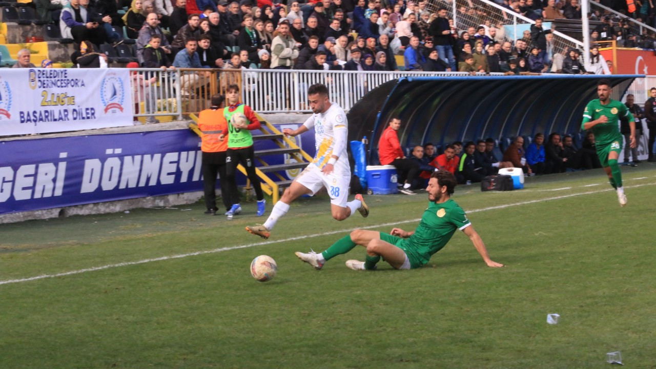 Nesine 2. Lig: Belediye Derincespor: 1 - Serik Belediyespor: 7