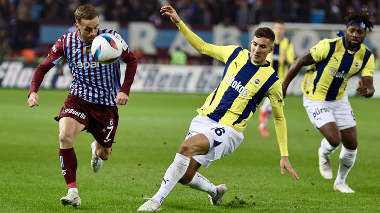 Fenerbahçe, Trabzonspor'u 90+12'de Amrabat'ın Golüyle Geçti!