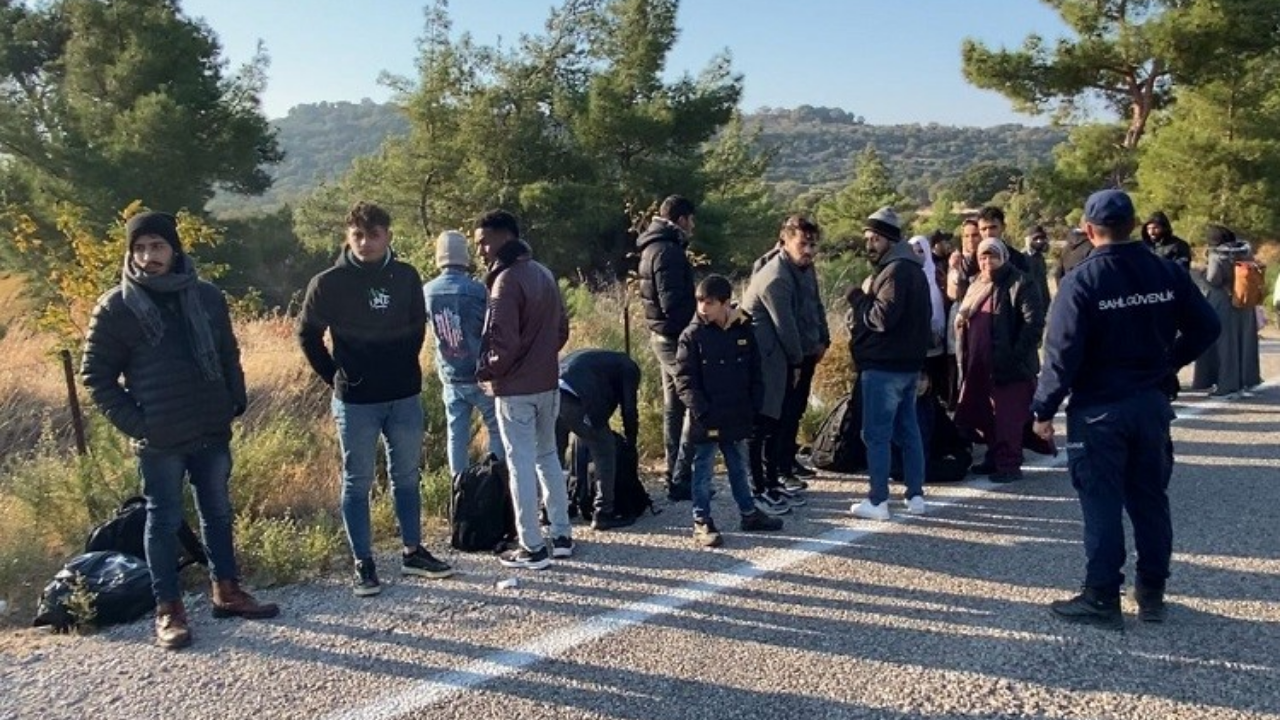 Çanakkale'de 27 Kaçak Göçmen Yakalandı!