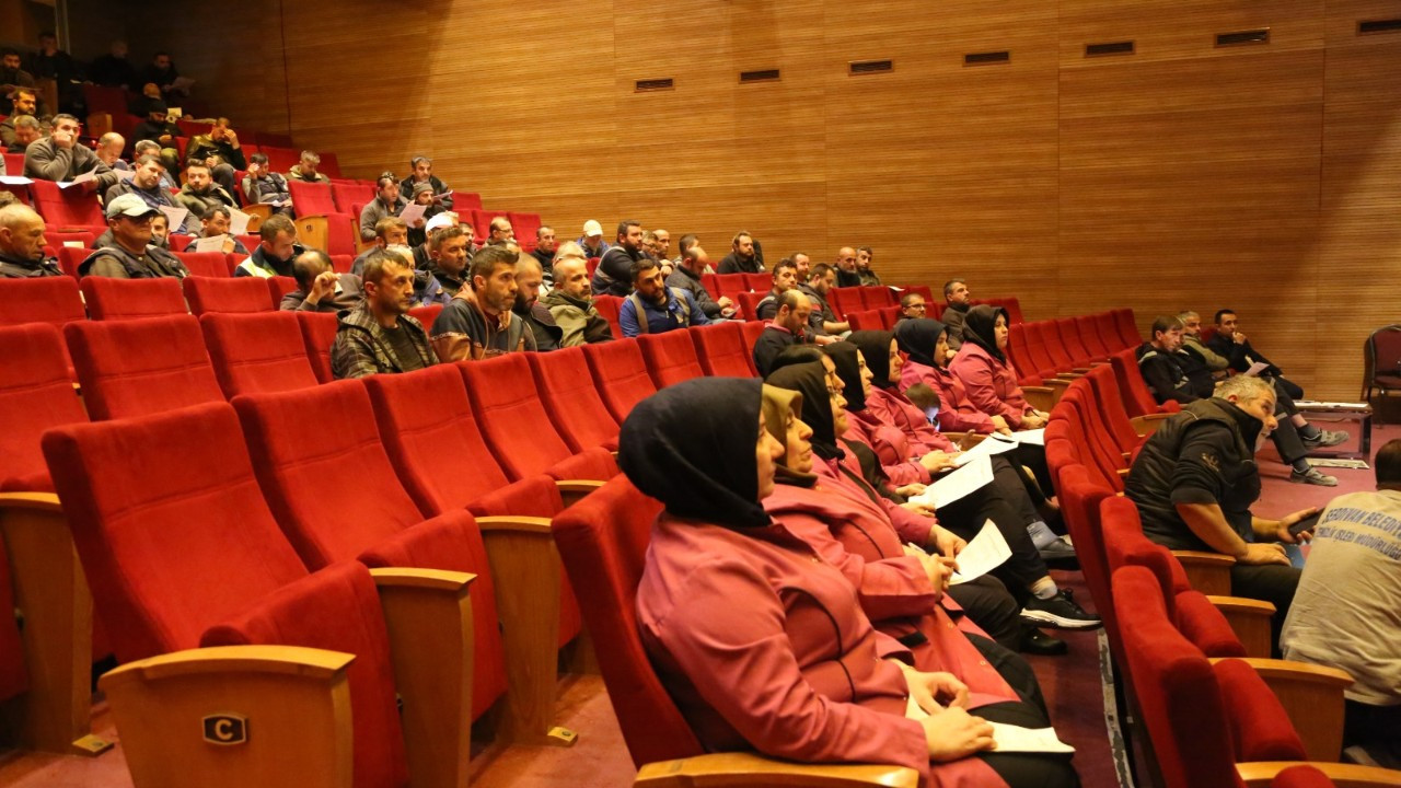 Serdivan Belediyesi'nden ‘İş Sağlığı ve Güvenliği’ eğitimi