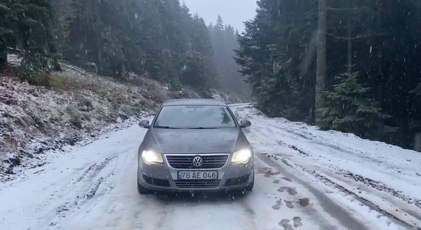 Karabük'te Yüksek Kesimler Beyaza Büründü - Sayfa 1