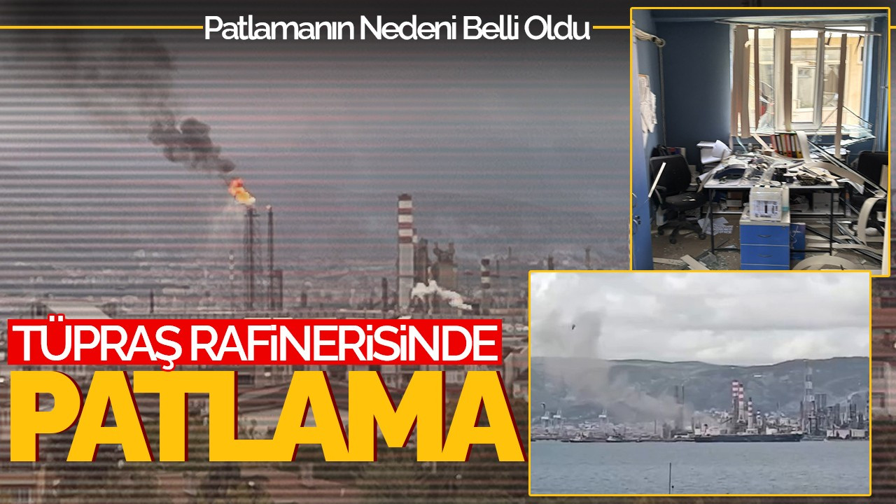 TÜPRAŞ Rafinerisinde Patlama: Planlı Tatbikat Sırasında Gerçekleşti