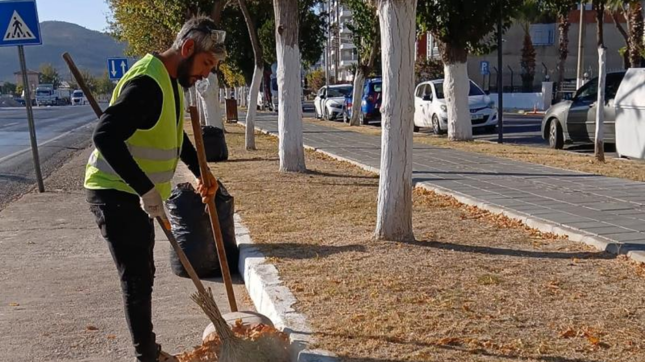 Germencik'te Sonbahar Temizliği: Sokaklar Daha Düzenli Hale Getirildi