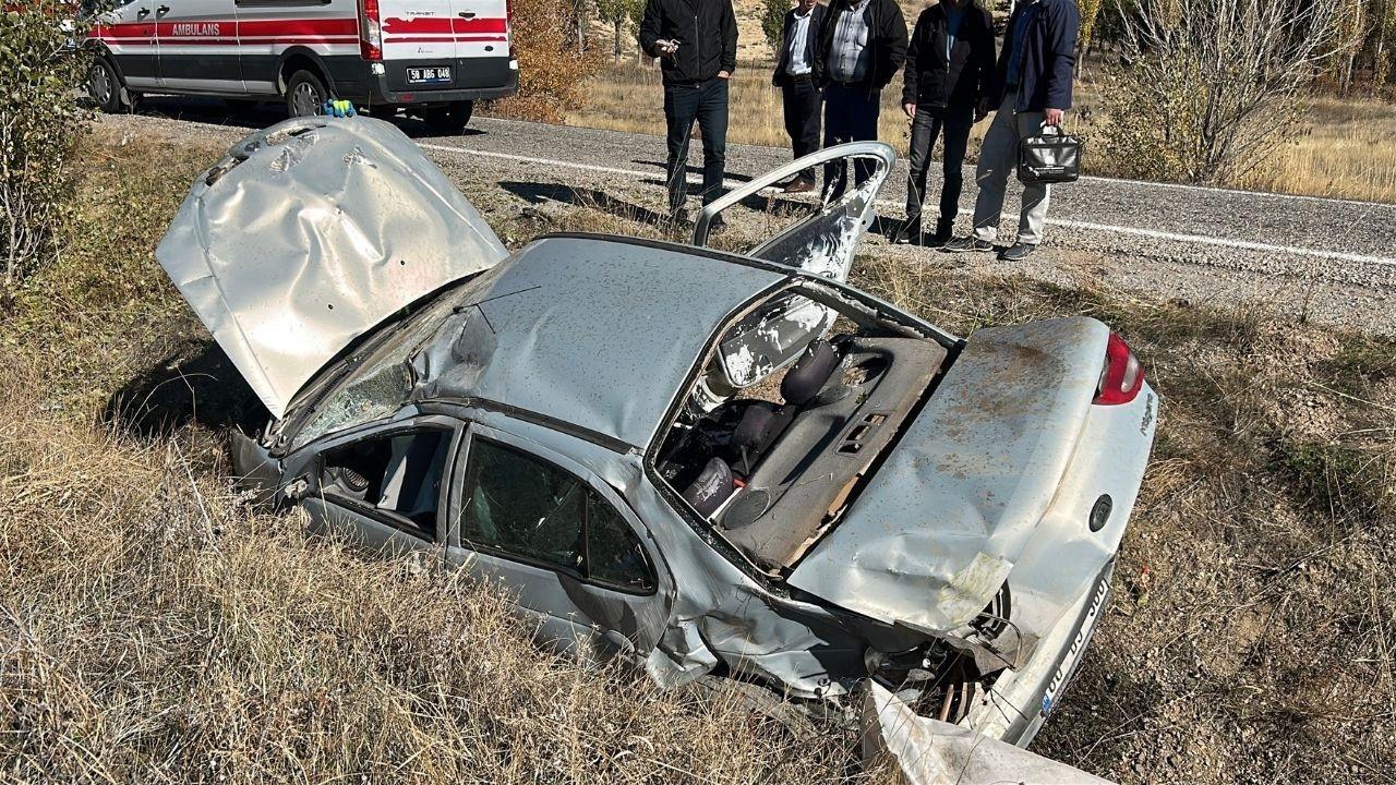 Kazada Kopan LPG Tankı Faciayı Önledi, 3 Yaralı