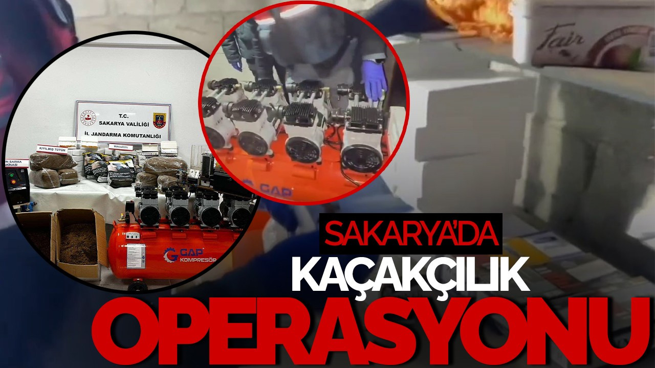 Sakarya'da Kaçakçılık Operasyonunda 865 Kilogram Kaçak Tütün Ele Geçirildi