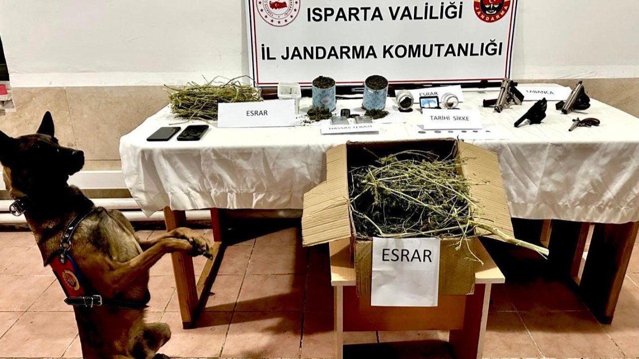 Isparta Sütçüler’de Uyuşturucu Operasyonunda 2 Şüpheli Yakalandı