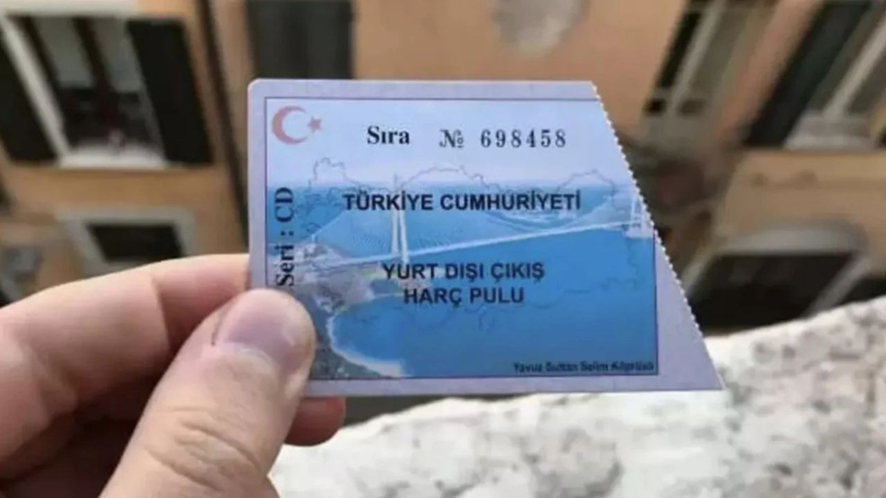 Basılı Harç Pulunda Dönem Sona Eriyor: Yurt Dışına Çıkış Harcı Online Olacak