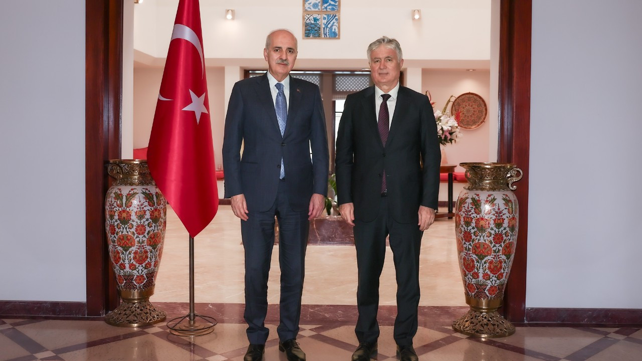 TBMM Başkanı Kurtulmuş, Brezilya’da Büyükelçi Akça ile Bir Araya Geldi