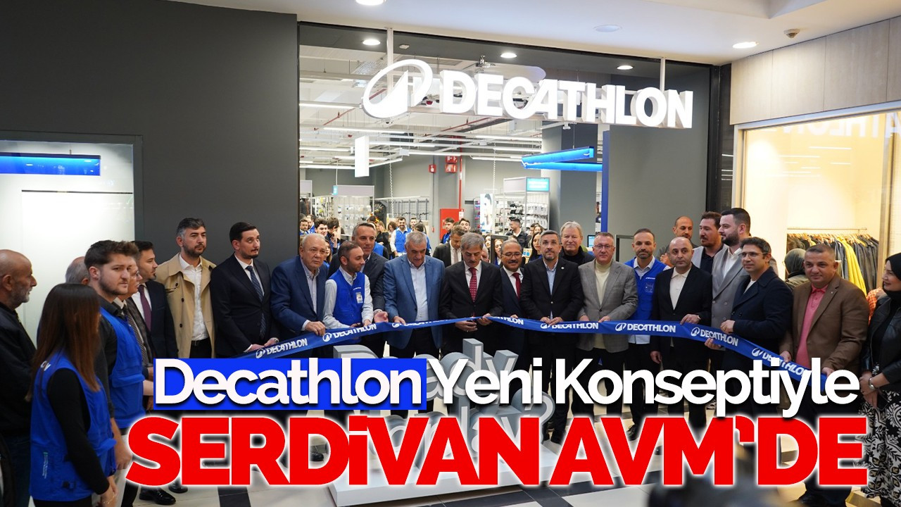 Decathlon Yeni Konseptiyle Serdivan AVM’de