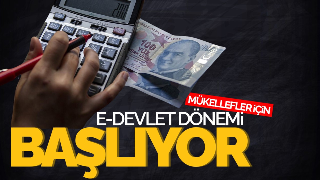 Mükellefler için e-Defter Dönemi Başlıyor