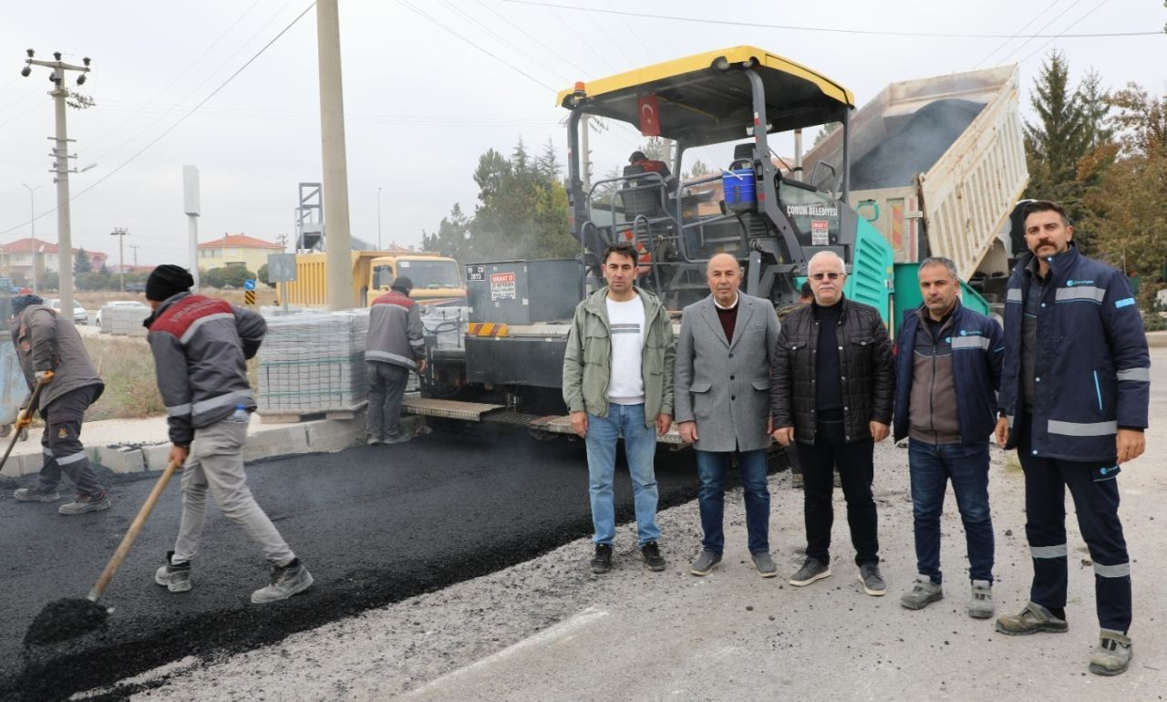 Çorum Alaca'da Devlet Hastanesi Yolu Yenileniyor! - Sayfa 1