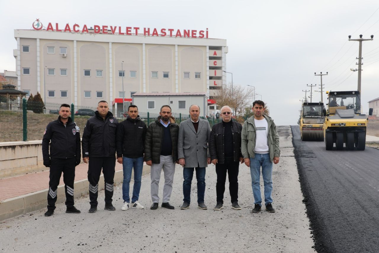 Çorum Alaca'da Devlet Hastanesi Yolu Yenileniyor! - Sayfa 2