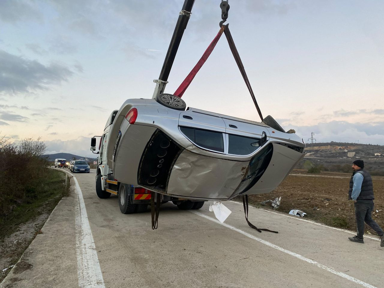 Samsun'da Kontrolden Çıkan Otomobil 4 Takla Attı: 2 Yaralı - Sayfa 1