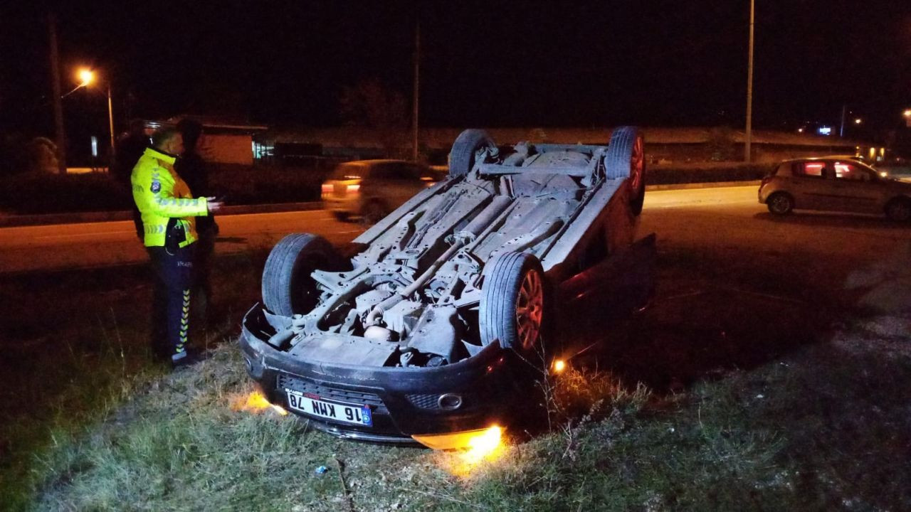 İnegöl’de Kontrolden Çıkan Araç Takla Attı: 1 Yaralı - Sayfa 3