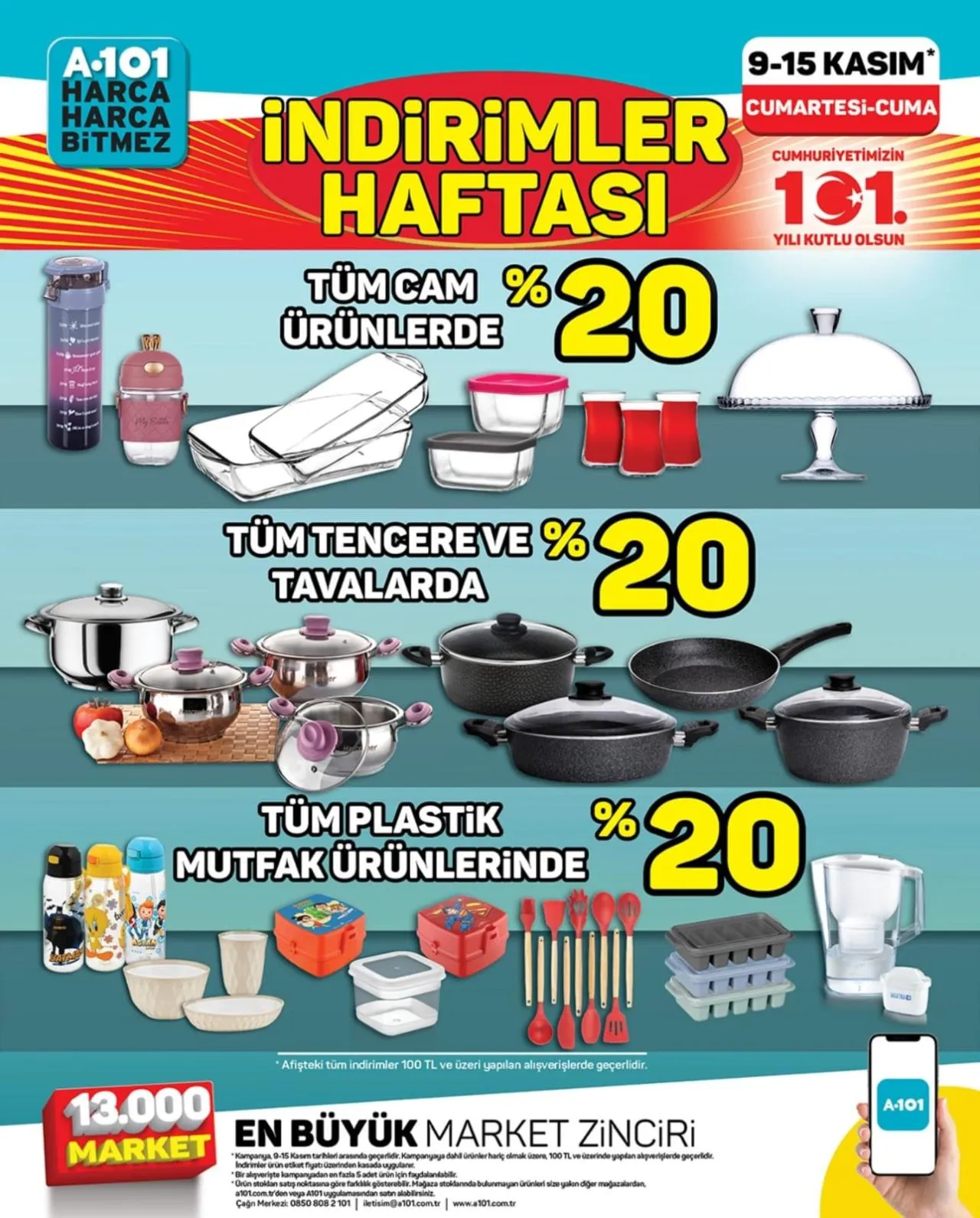 A101 Market  9-15 Kasım Aktüel Ürünleri Kataloğu Yayınlandı! Bu Hafta Hangi Ürünler İndirimde? - Sayfa 3