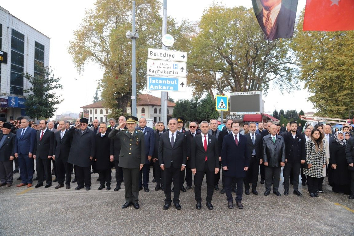 Hendek'te Atatürk'ün 86. ölüm yılı törenle anıldı: Saygı, rahmet ve özlemle... - Sayfa 26