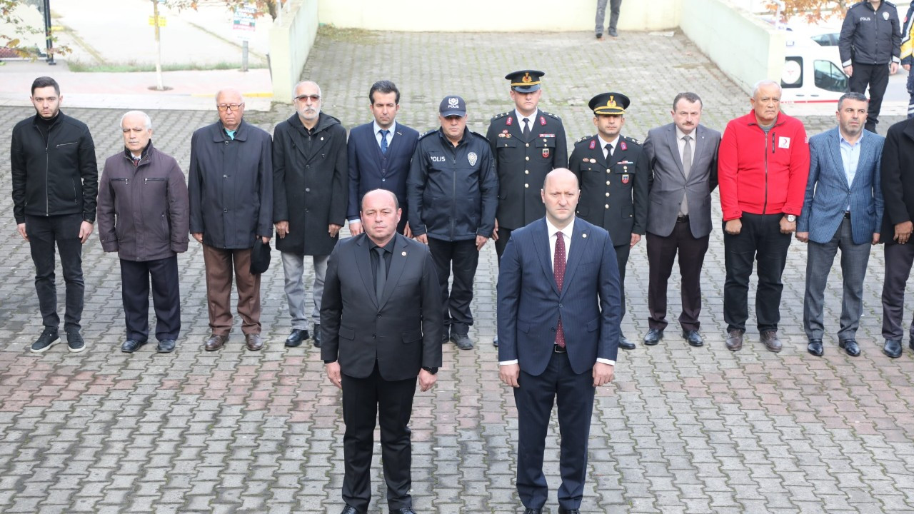 Büyük Önder Atatürk, Ferizli'de Saygı ve Minnetle Anıldı