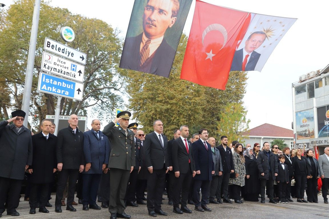 Hendek'te Atatürk'ün 86. ölüm yılı törenle anıldı: Saygı, rahmet ve özlemle... - Sayfa 25