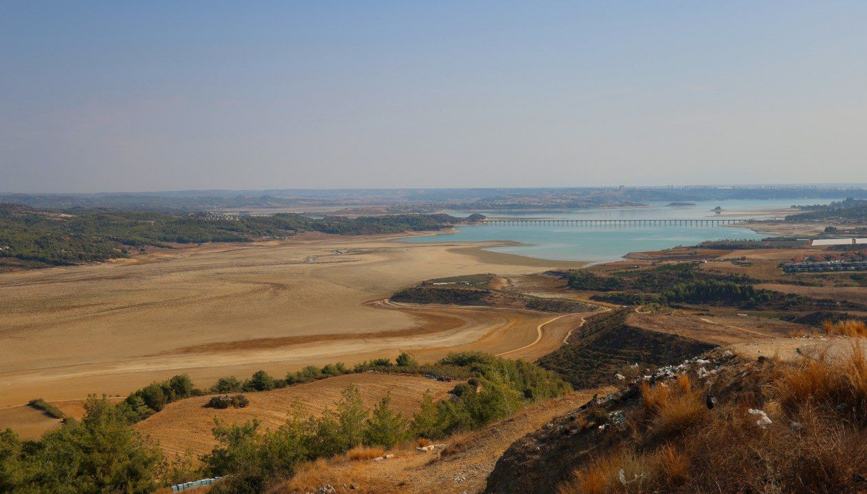 Seyhan Baraj Gölü'nde sular çekildi, kuraklık hat safhaya ulaştı - Sayfa 5