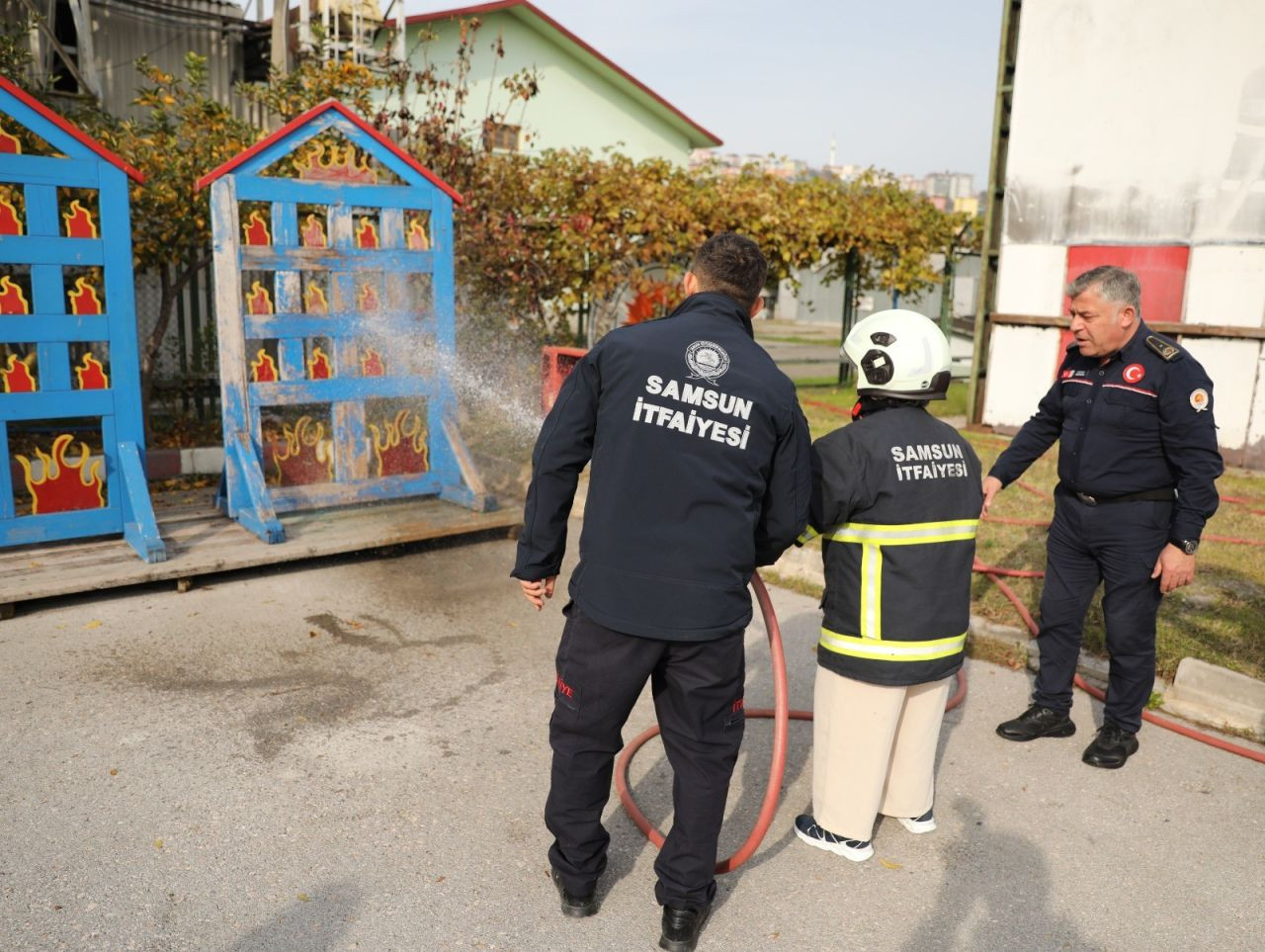 Samsun'da 67 Yaşındaki Kadının 'İtfaiyeci' Olma Hayali Gerçekleşti - Sayfa 4